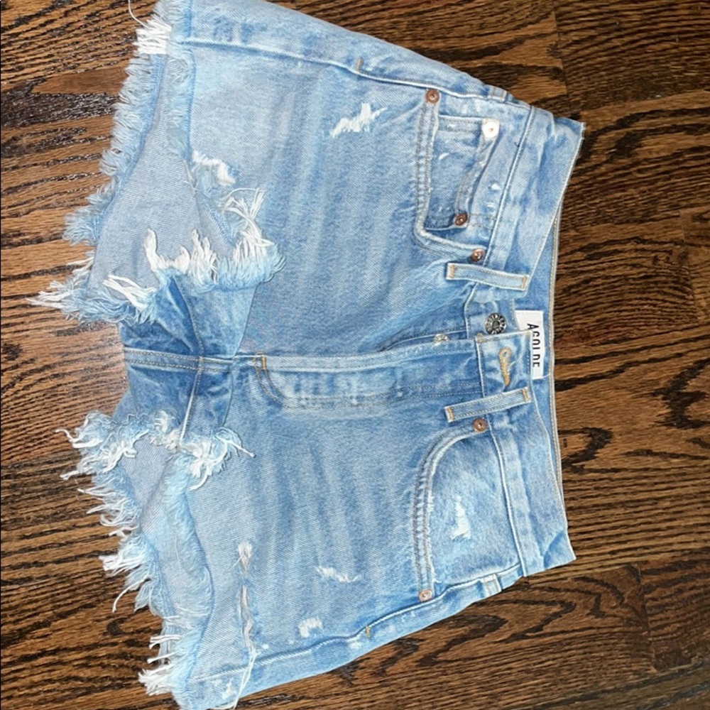 NWOT AGOLDE denim shorts size 23